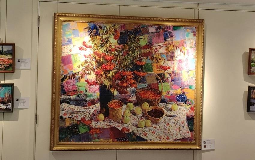 春天的調(diào)色板俄羅斯主題畫展舉行